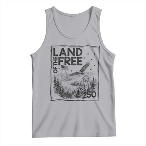 Vintage USA 250 Patriotic Pride Tank Top Land Of The Free