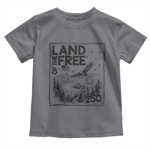 Vintage USA 250 Patriotic Pride Toddler T Shirt Land Of The Free