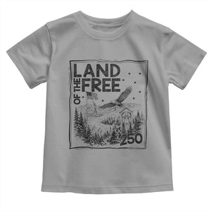Vintage USA 250 Patriotic Pride Toddler T Shirt Land Of The Free
