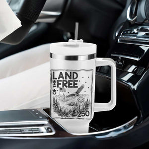 Vintage USA 250 Patriotic Pride Tumbler With Handle Land Of The Free TS12 Print Your Wear