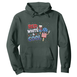 American Flag Popsicle Hoodie Red White And Cool