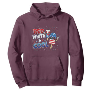 American Flag Popsicle Hoodie Red White And Cool