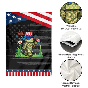 4th Of July Gamer Patriotic Garden Flag Pixel Art US Flag Gaming TS12 Print Your Wear