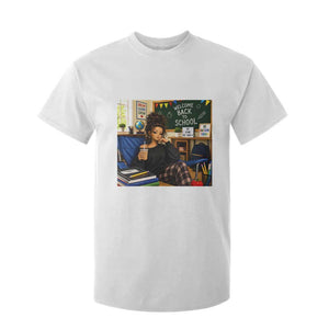Funny Back To School Doll Face Meme T Shirt For Kid Coffee Teacher Gift TS12 White Print Your Wear