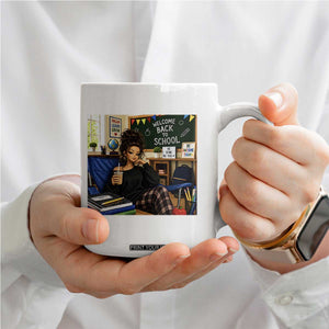 Funny Back To School Doll Face Meme Coffee Mug Coffee Teacher Gift TS12 Print Your Wear