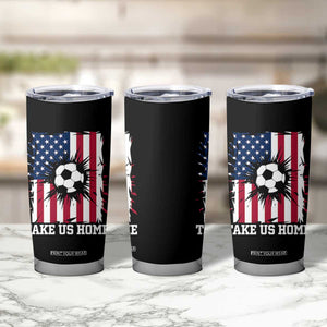 USA Soccer Game Day Tumbler Cup Take Us Home TS12 Print Your Wear