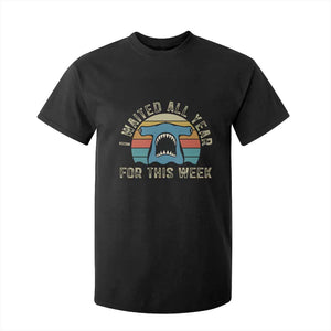 Hammerhead Shark T Shirt For Kid I Waited All Year For This Week Ocean Lover