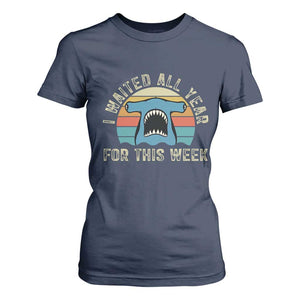 Hammerhead Shark T Shirt For Women I Waited All Year For This Week Ocean Lover