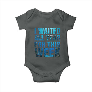 Shark Lover Week Gift Baby Onesie I Waited All Year For This Week