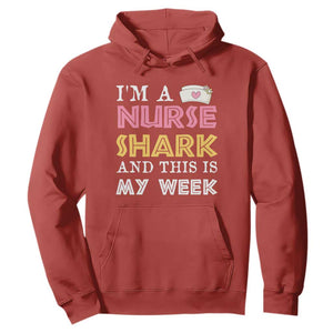 Funny Nurse Shark Gift Hoodie This Is My Week