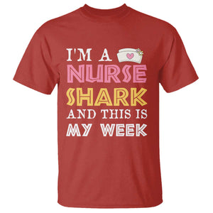 Funny Nurse Shark Gift T Shirt This Is My Week