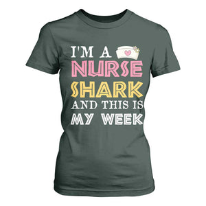 Funny Nurse Shark Gift T Shirt For Women This Is My Week