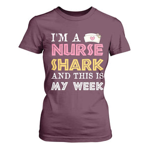 Funny Nurse Shark Gift T Shirt For Women This Is My Week