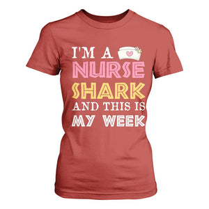 Funny Nurse Shark Gift T Shirt For Women This Is My Week