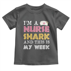 Funny Nurse Shark Gift Toddler T Shirt This Is My Week