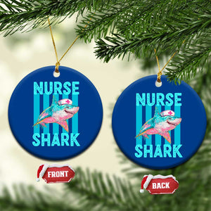 Funny Nurse Shark Ceramic Ornament Medical Worker Appreciation Gift