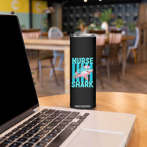 Funny Nurse Shark Skinny Tumbler Medical Worker Appreciation Gift