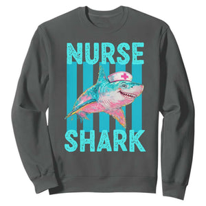 Funny Nurse Shark Sweatshirt Medical Worker Appreciation Gift
