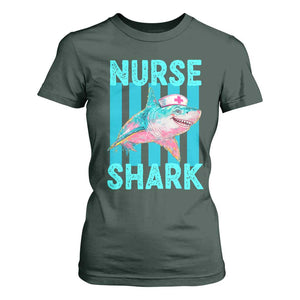 Funny Nurse Shark T Shirt For Women Medical Worker Appreciation Gift