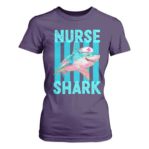 Funny Nurse Shark T Shirt For Women Medical Worker Appreciation Gift