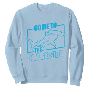 Funny Hammerhead Shark Lover Sweatshirt Come To The Shark Side