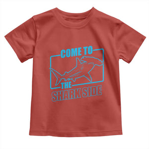 Funny Hammerhead Shark Lover Toddler T Shirt Come To The Shark Side