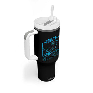 Funny Hammerhead Shark Lover Tumbler With Handle Come To The Shark Side