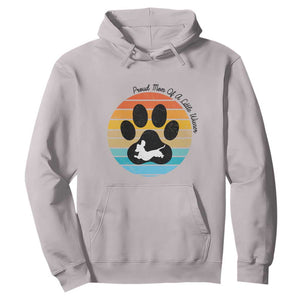 Dachshund Dog Mom Hoodie Proud Mom Of A Little Wiener TS12 Ice Gray Print Your Wear
