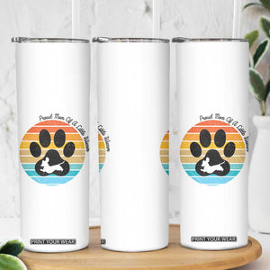 Dachshund Dog Mom Skinny Tumbler Proud Mom Of A Little Wiener TS12 Print Your Wear