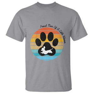 Dachshund Dog Mom T Shirt Proud Mom Of A Little Wiener TS12 Sport Gray Print Your Wear