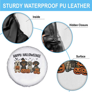 Funny Halloween Dachshund Spare Tire Cover Happy Halloweenie TS12 Print Your Wear