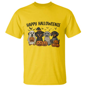 Funny Halloween Dachshund T Shirt Happy Halloweenie TS12 Daisy Print Your Wear