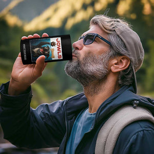 Pitbull Lover 4 in 1 Can Cooler Tumbler Funny Jowls Horror Dog Poster TS12 Print Your Wear