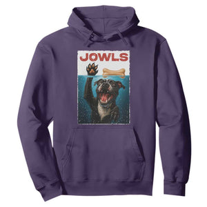 Pitbull Lover Hoodie Funny Jowls Horror Dog Poster TS12 Purple Print Your Wear