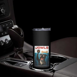 Pitbull Lover Skinny Tumbler Funny Jowls Horror Dog Poster TS12 Print Your Wear