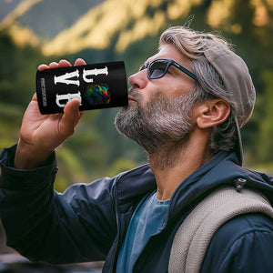 Colorful Pitbull Graphic Art For Dog Lover 4 in 1 Can Cooler Tumbler TS12 Print Your Wear