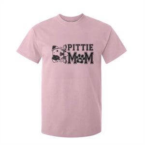 Pittie Mom T Shirt For Kid Funny Gift For Pitbull Lover TS12 Light Pink Print Your Wear