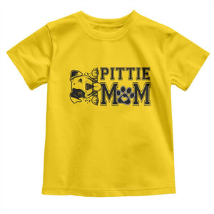 Pittie Mom Toddler T Shirt Funny Gift For Pitbull Lover TS12 Daisy Print Your Wear