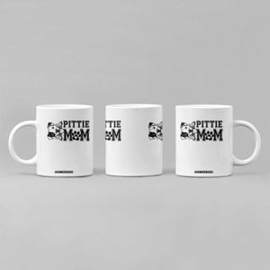 Pittie Mom Coffee Mug Funny Gift For Pitbull Lover TS12 Print Your Wear