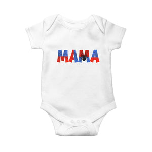 Spooky Mama Spider Web Baby Onesie Cute Halloween Mom Gift