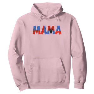 Spooky Mama Spider Web Hoodie Cute Halloween Mom Gift