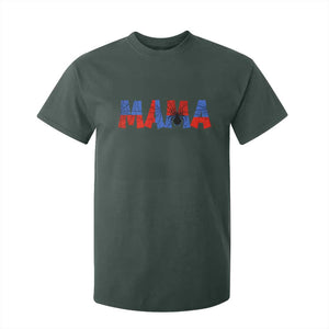 Spooky Mama Spider Web T Shirt For Kid Cute Halloween Mom Gift