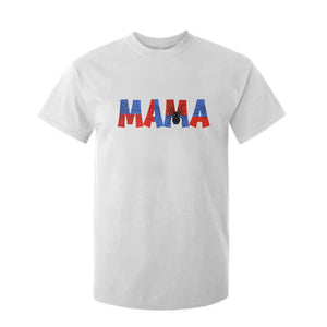 Spooky Mama Spider Web T Shirt For Kid Cute Halloween Mom Gift