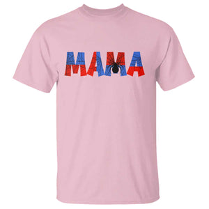 Spooky Mama Spider Web T Shirt Cute Halloween Mom Gift