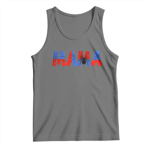 Spooky Mama Spider Web Tank Top Cute Halloween Mom Gift