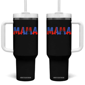 Spooky Mama Spider Web Tumbler With Handle Cute Halloween Mom Gift TS12 One Size: 40 oz Black Print Your Wear