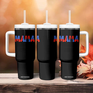 Spooky Mama Spider Web Tumbler With Handle Cute Halloween Mom Gift TS12 Print Your Wear