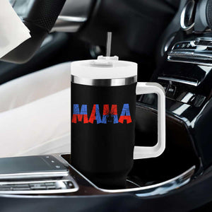 Spooky Mama Spider Web Tumbler With Handle Cute Halloween Mom Gift TS12 Print Your Wear