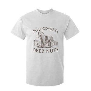 Funny You Odyssey Deez Nuts Trojan Horse T Shirt For Kid Ancient Greek History Meme Humor Gift