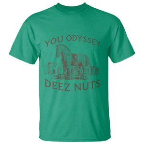 Funny You Odyssey Deez Nuts Trojan Horse T Shirt Ancient Greek History Meme Humor Gift